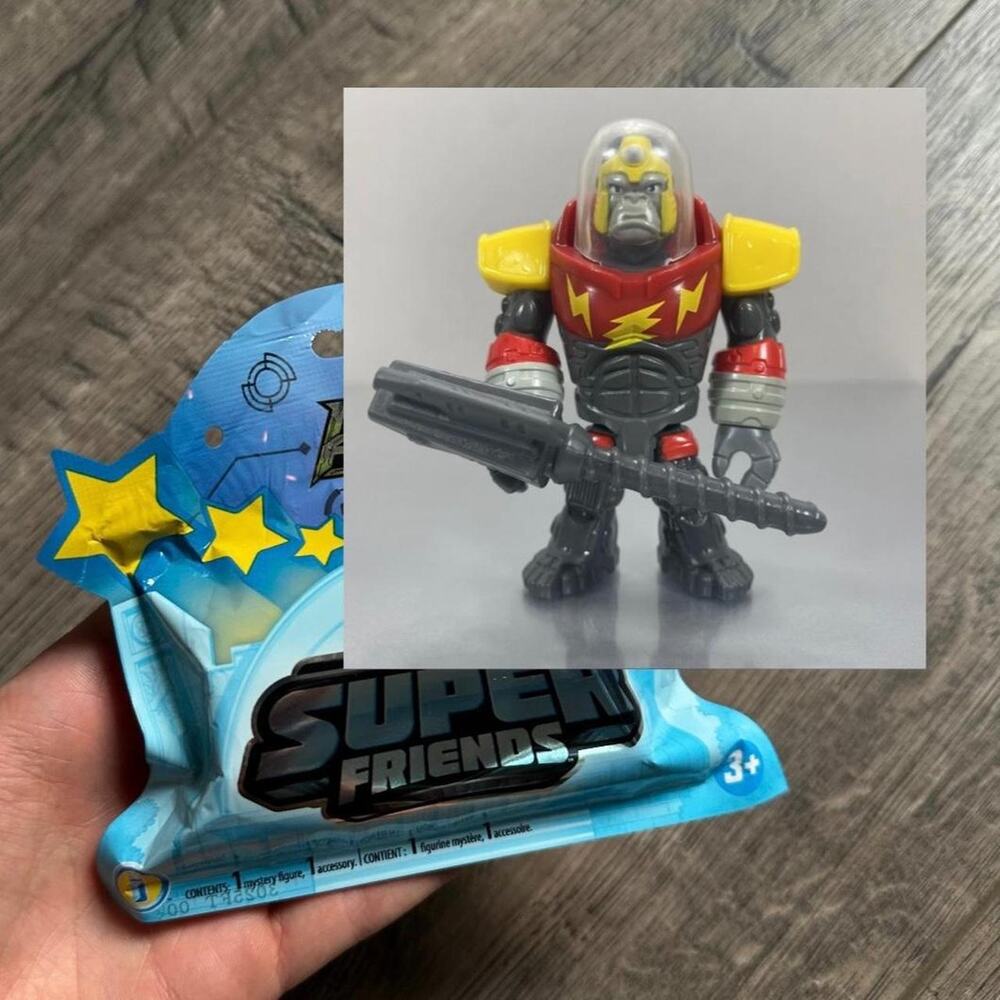 2025 Imaginext DC Super Hero Metal Force Justice League Gorilla Grodd Figure